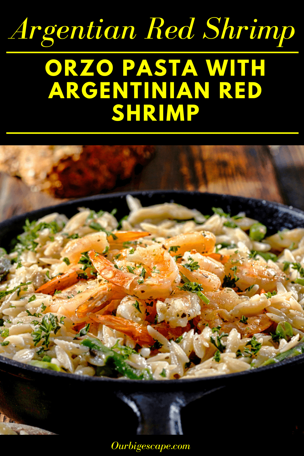 Orzo Pasta With Argentinian Red