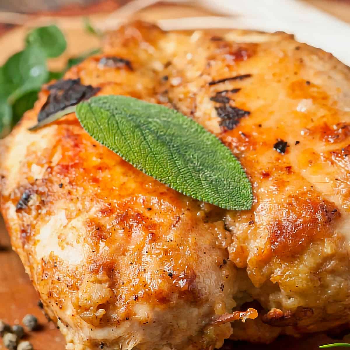 8. Chicken Breasts Stuffed with Italian Sausage and Breadcrumbs