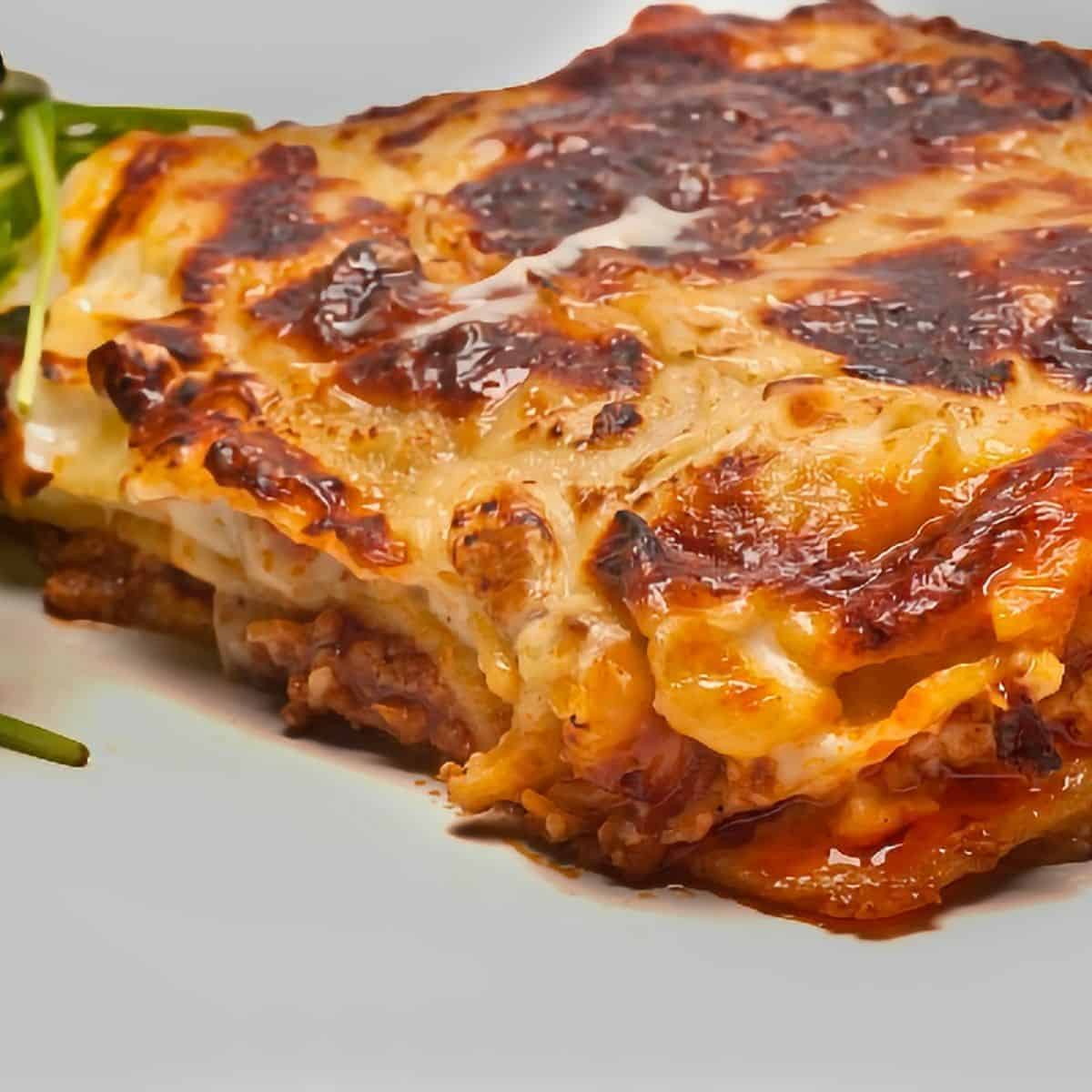 8. Lasagne al Radicchio - recipe for Italian casseroles