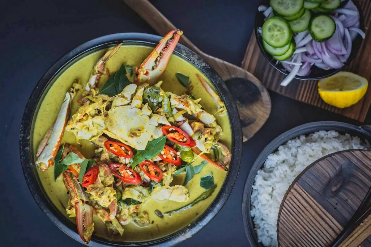 1. Fiji Style Crab Curry