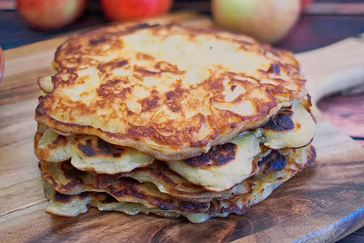 1. Latvian Apple Pancakes-Traditional Latvian Food Recipes