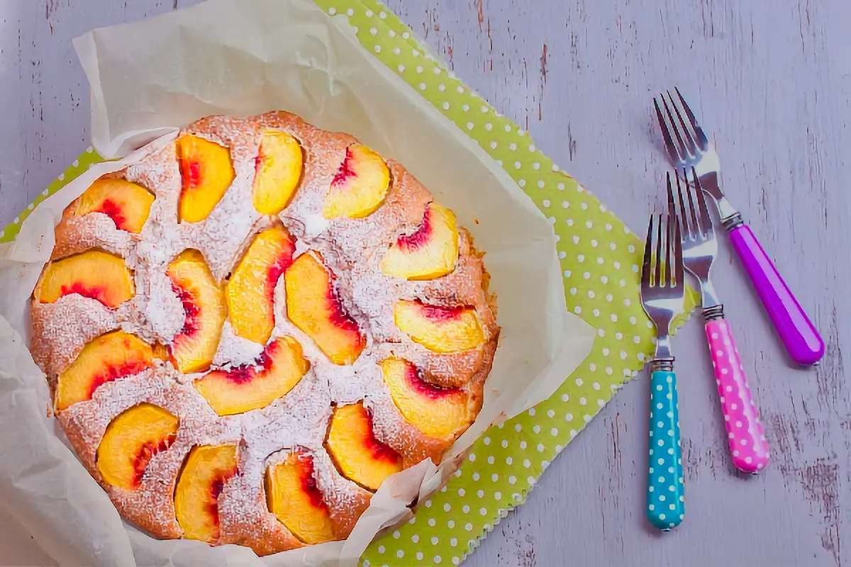 Peachy Ricotta Cake - cake recipes with ricotta