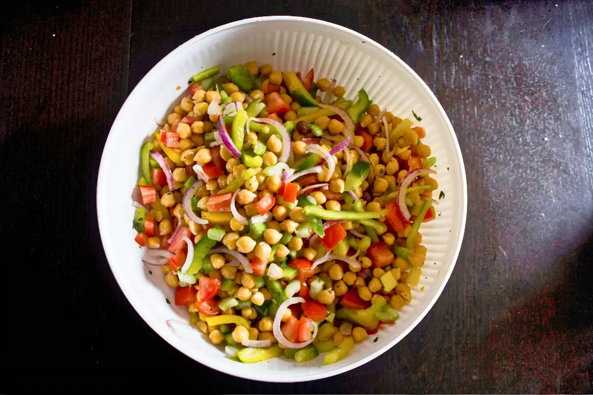 11. Botswana Oregano Bean Salad With Garlic Steak Bites