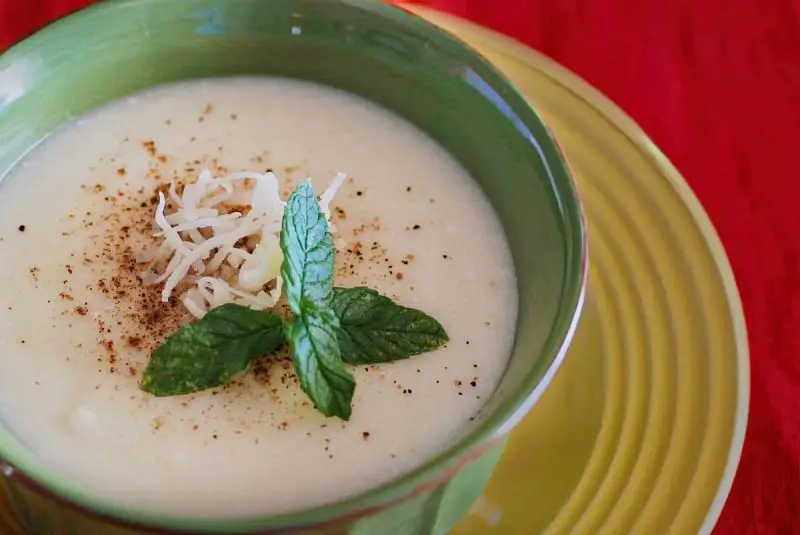 11. Creamy Coconut Soup - Cameroon food