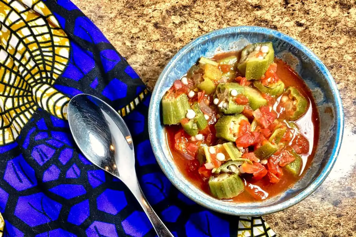 11. Zambian Delele (Okra Stew)