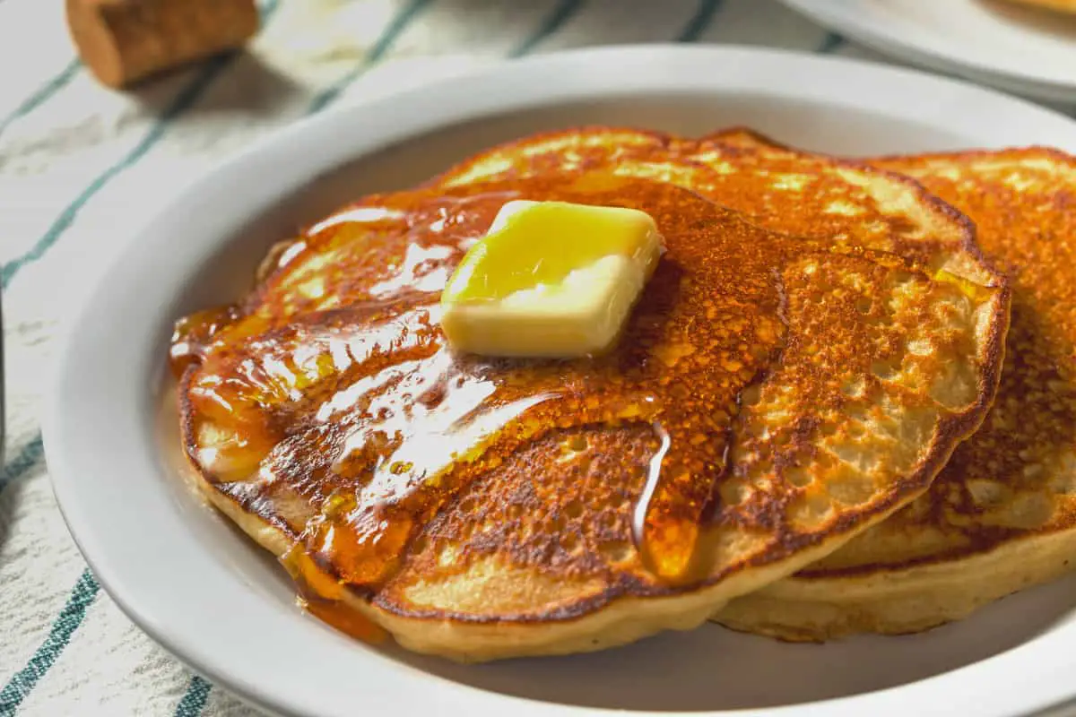 13. Easy Fluffy Buttermilk Pancakes - 5 Ingredients - easy self rising flour recipes