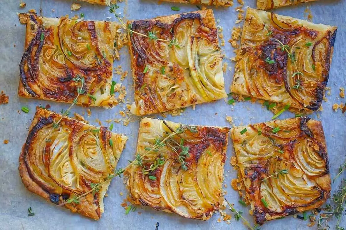 13. French Onion Tart