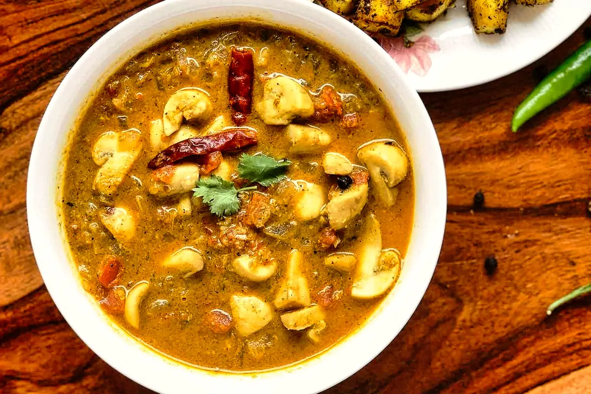 15. Kodava Kummu Curry (Coorg Style Mushroom Curry) - Recipes Created From Vanuatu Food