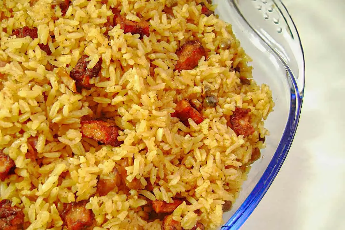 16. Arroz con Guandules - Dominican Republic Food Recipes