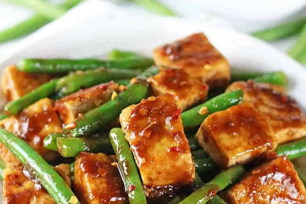 19. Green Bean & Tofu Stir Fry