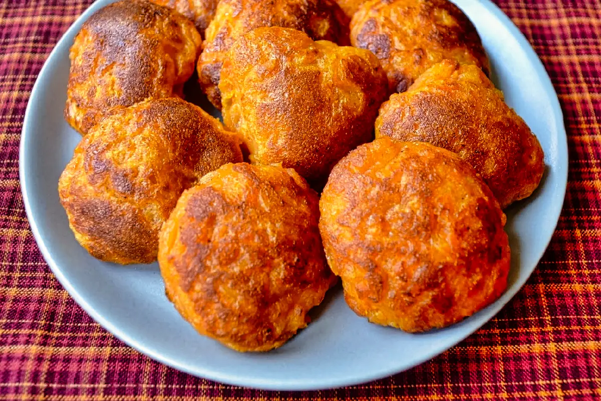 2. Golabjamoun (Zambian Sweet Potato Dessert)