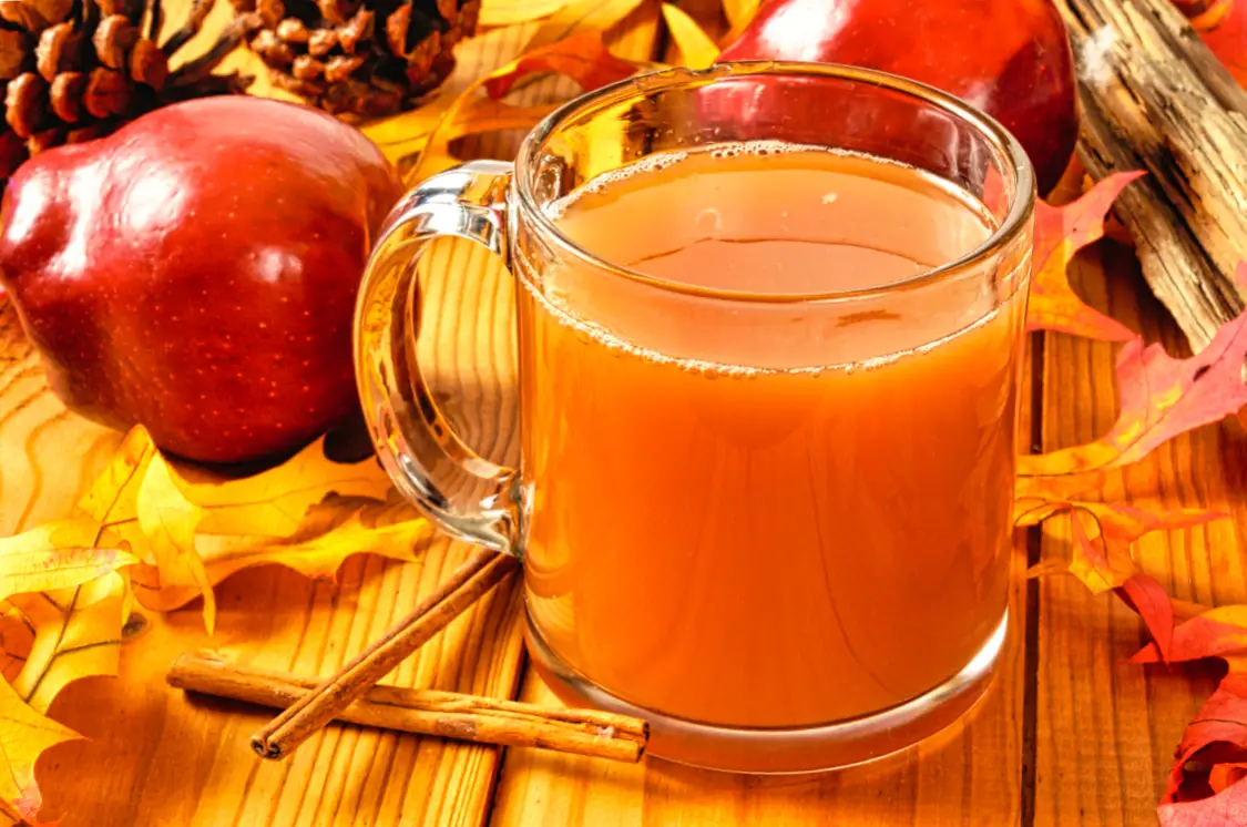 2. Hot Spiced Apple and Carrot Juice Coctails