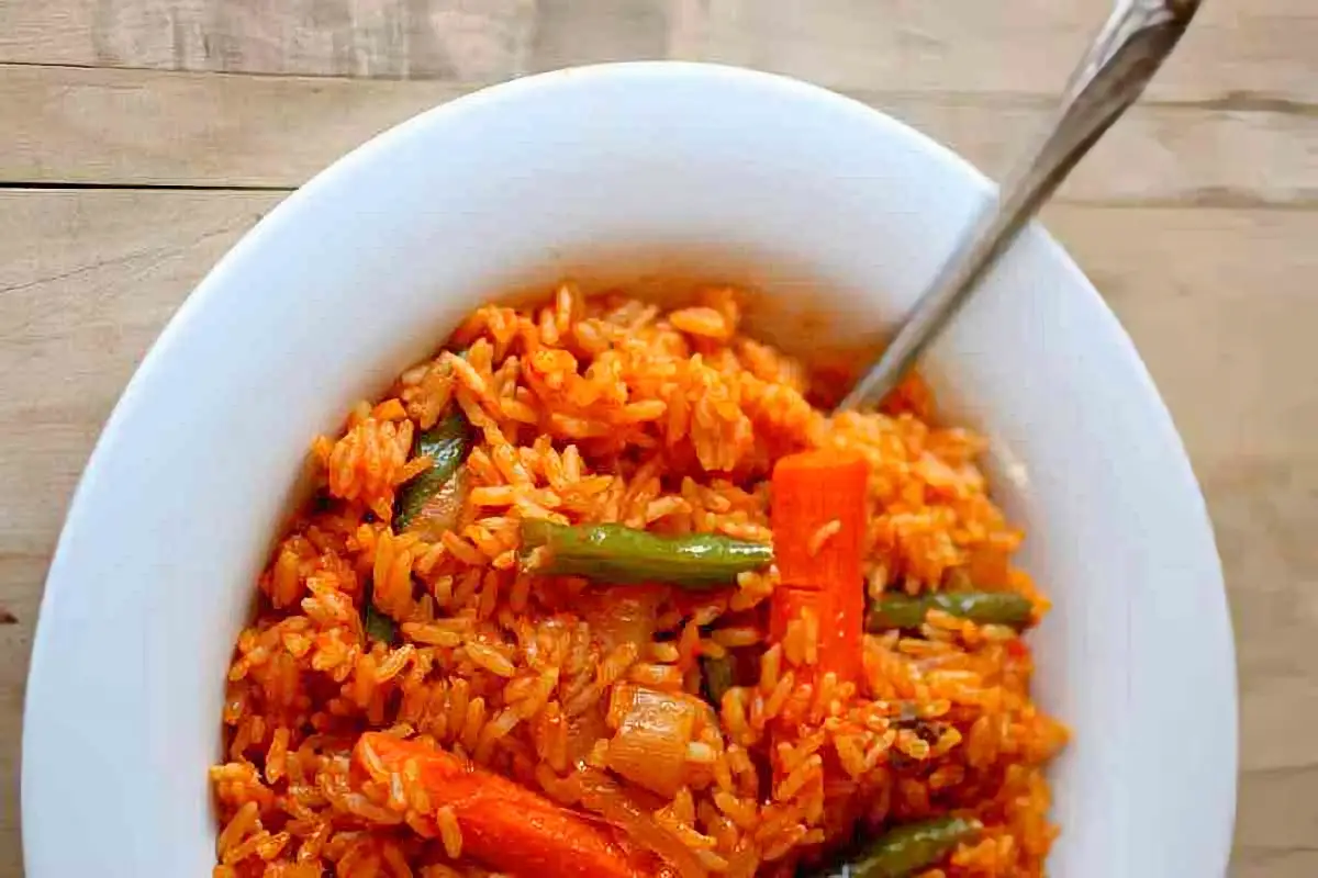 2. Jollof Rice - Togo food