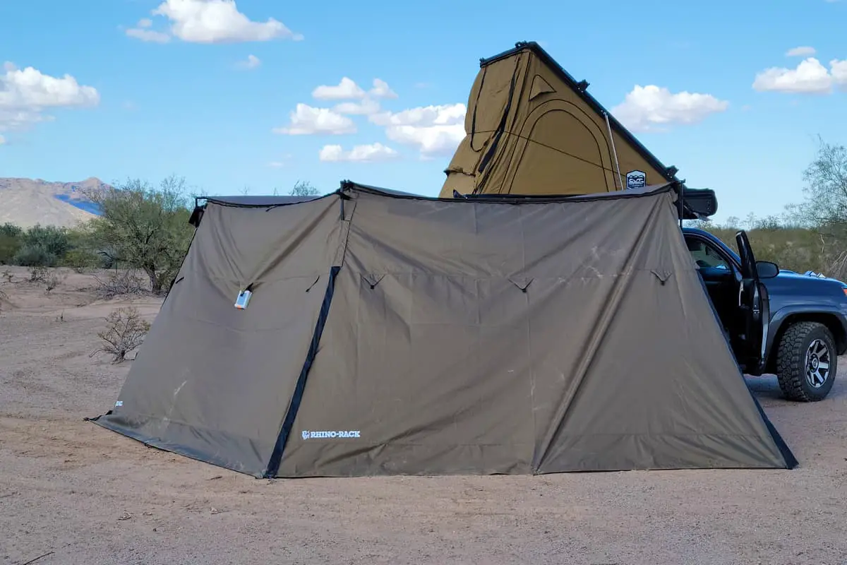 Tent Set up At Organ Pipe