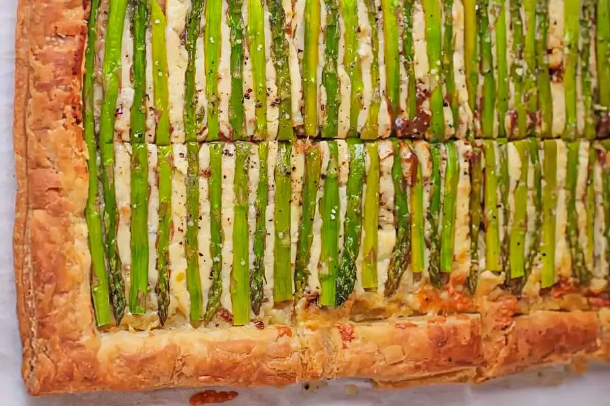 22. Asparagus Gruyere Tart