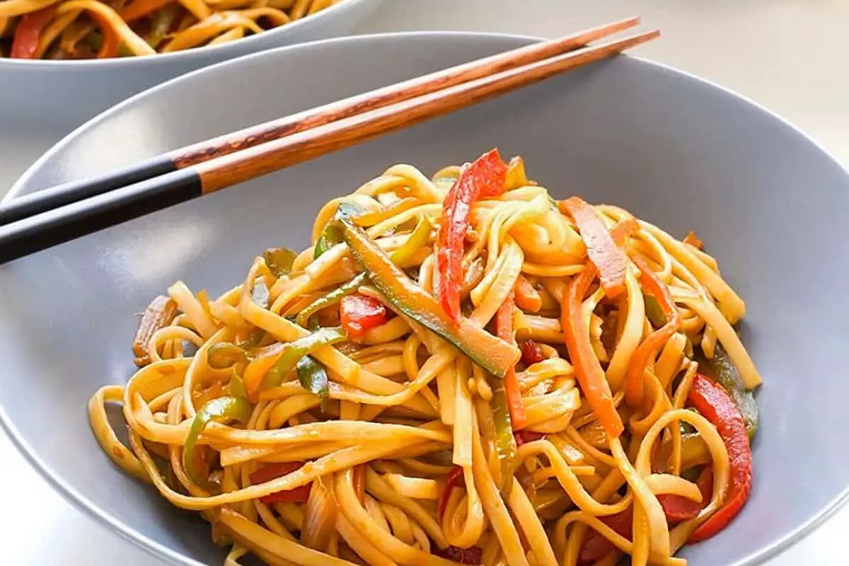 22. Vegan Stir Fried Udon Noodles