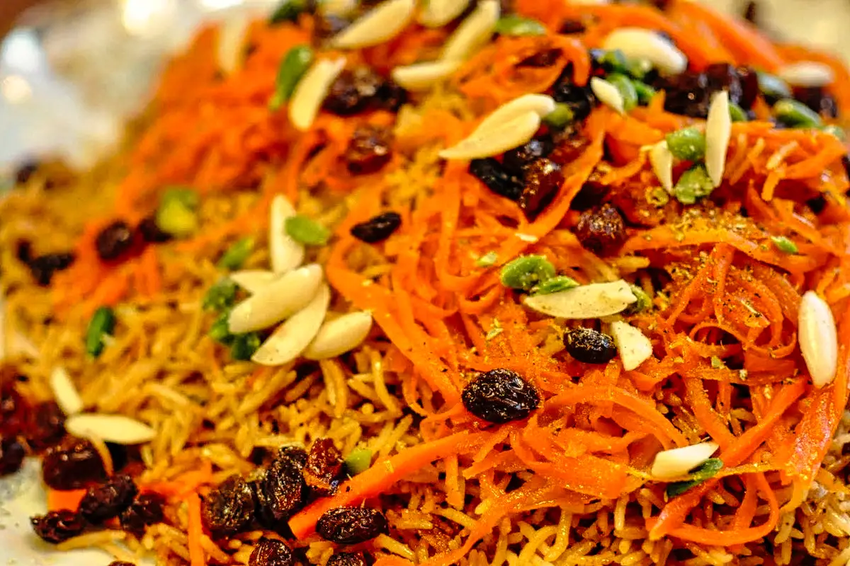 3. Afghani Pulao Rice - Afghani food