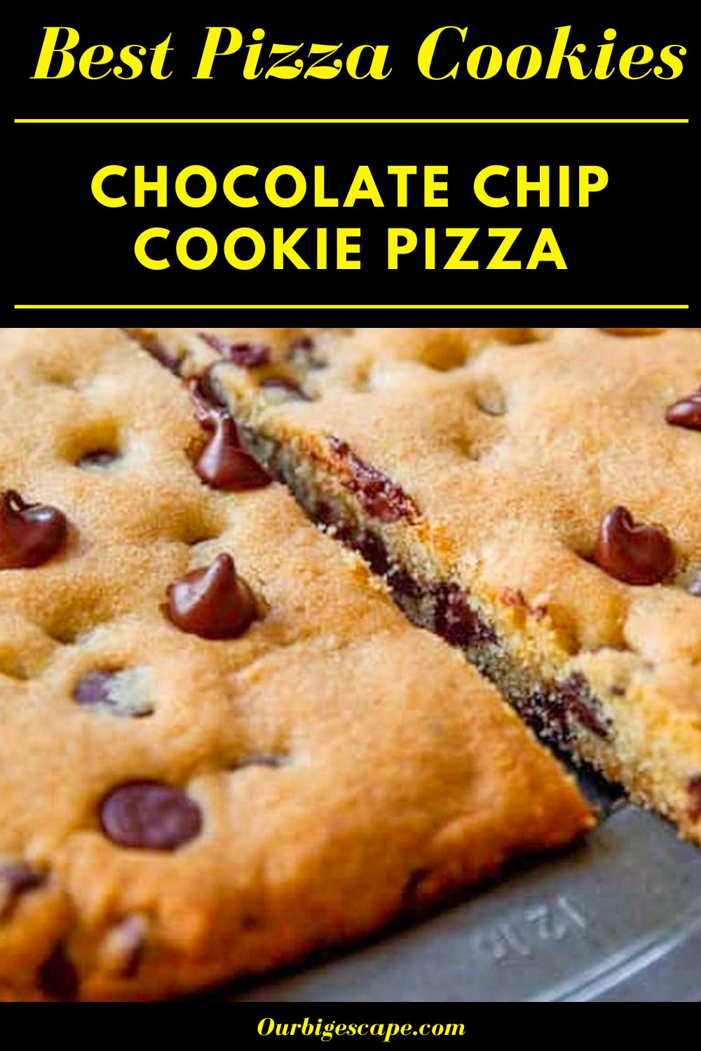 Chocolate Chip Cookie Pizza Pin