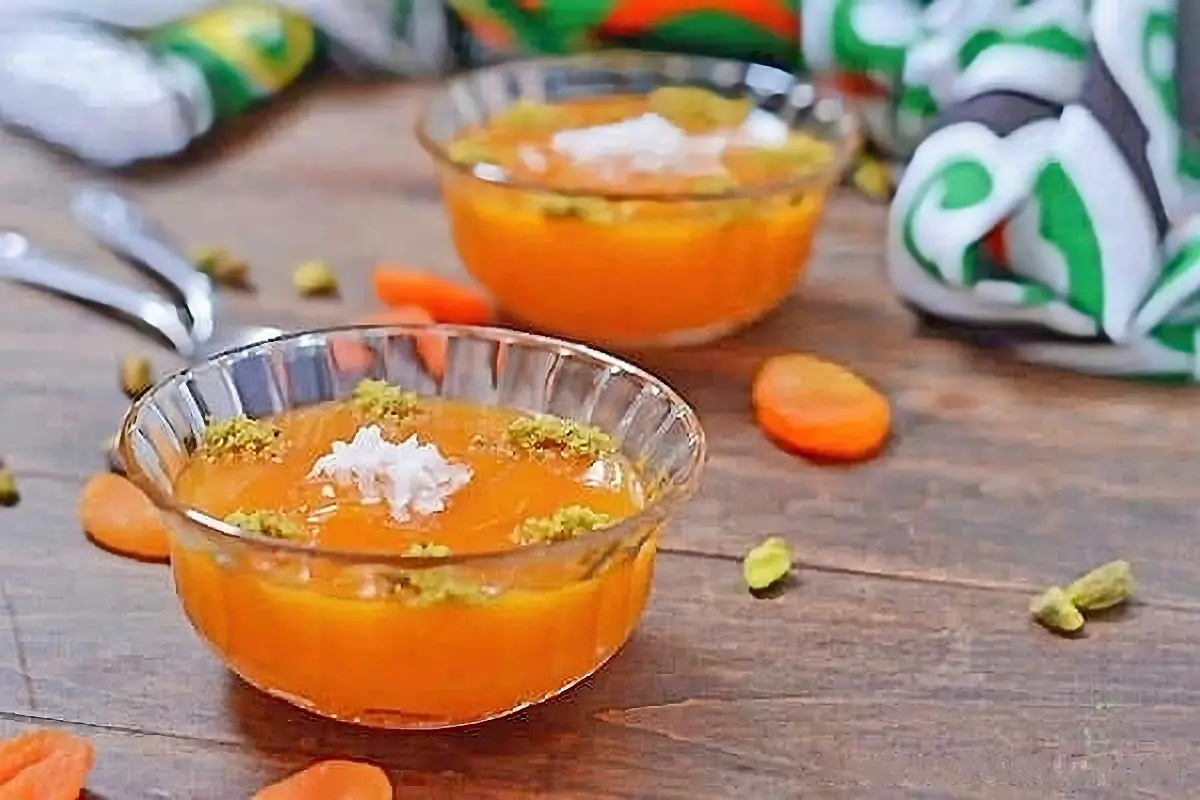3. Qamar Al-Deen (Dry Apricot Pudding)