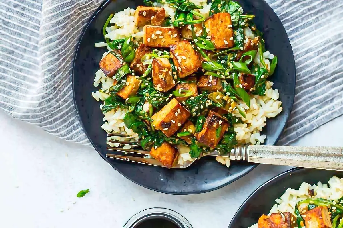 3. Tofu Stir Fry - Vegan stir fry recipes