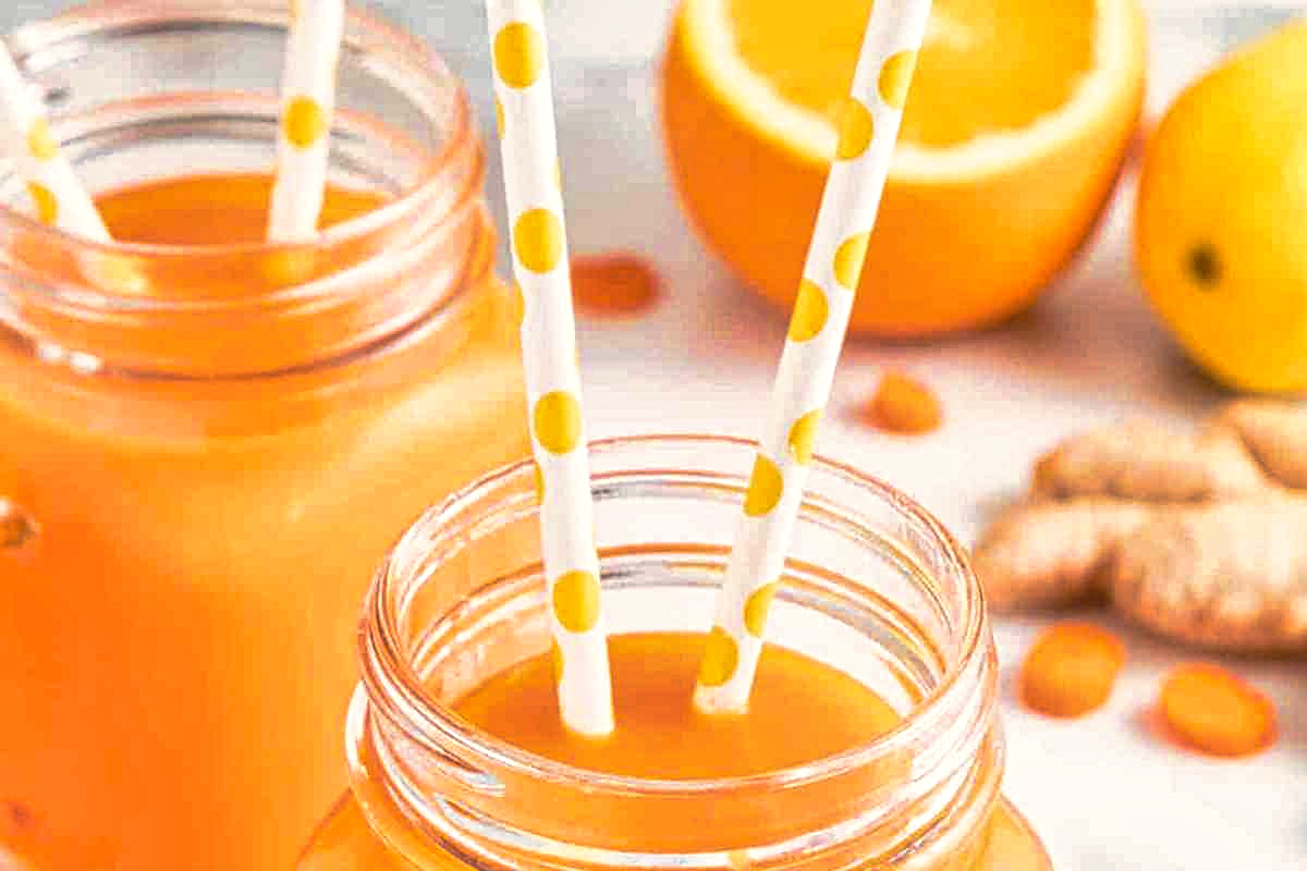 4. Carrot Juice Recipes with Orange & Ginger