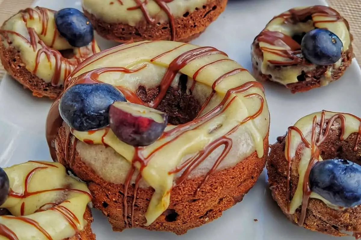 4. Tahini Glazed Doughnuts -Recipes Created From Vanuatu Food