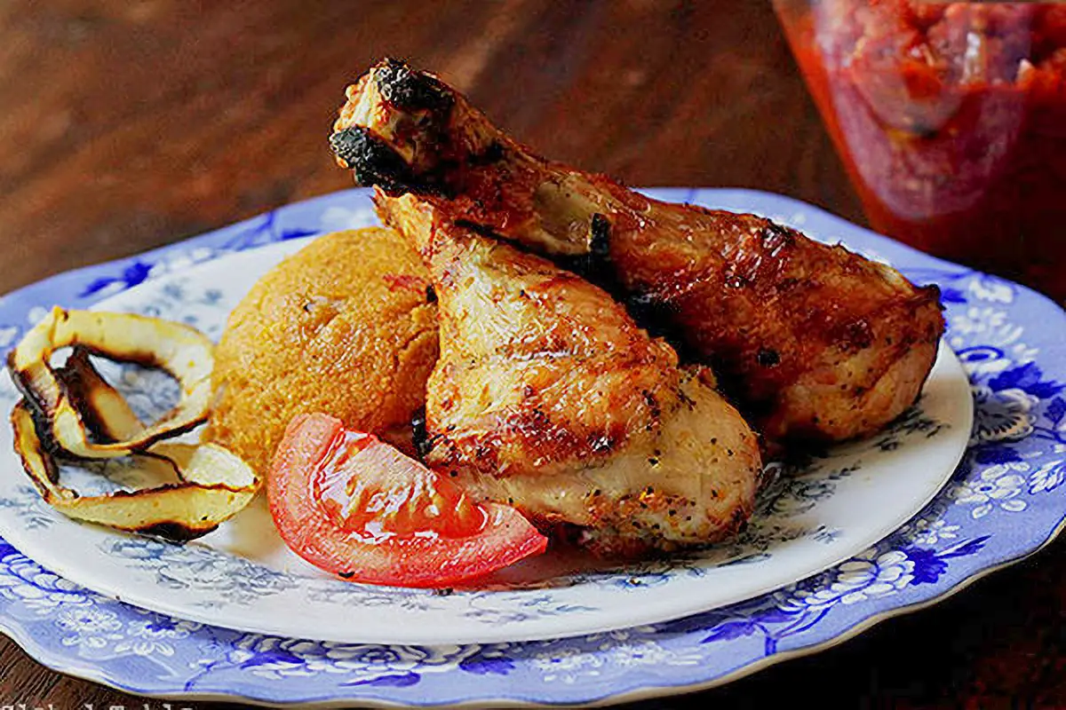 5. Grilled Togo Chicken - Togo food