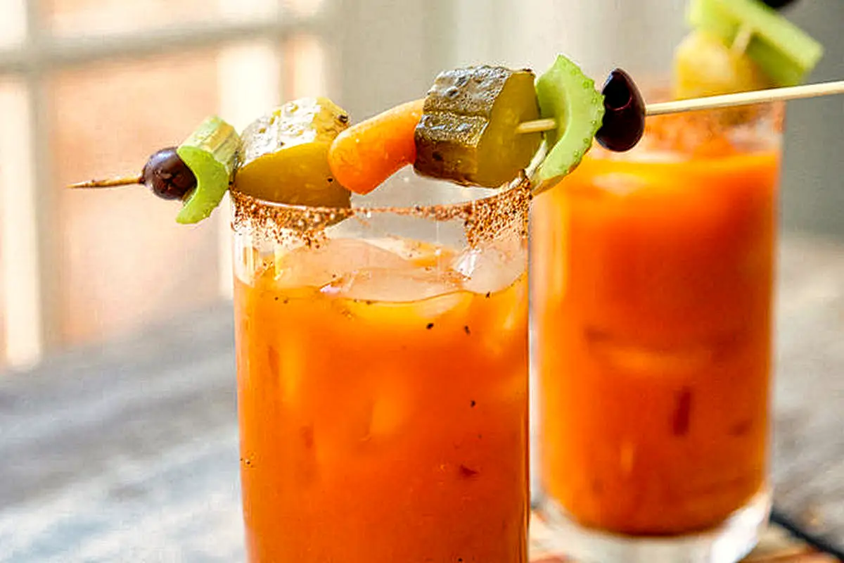 7. Bunny Mary Carrot Juice Cocktails