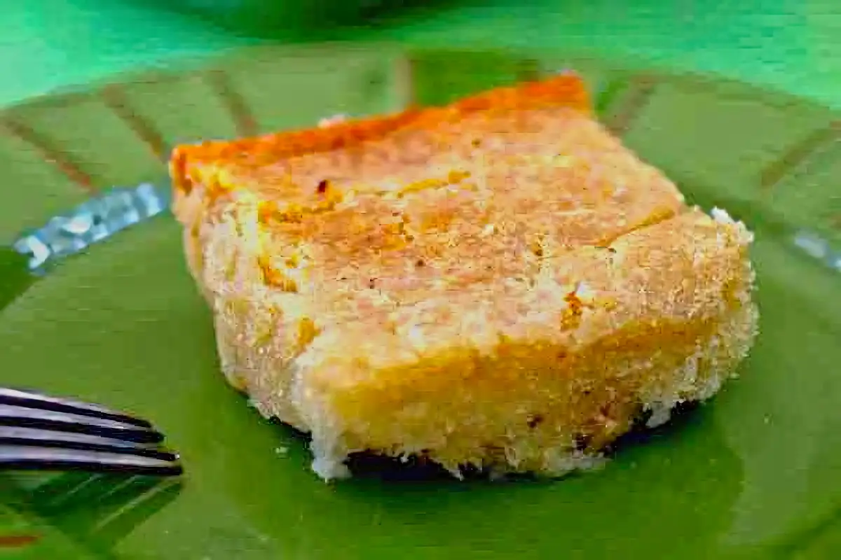 7. Cassava Pudding