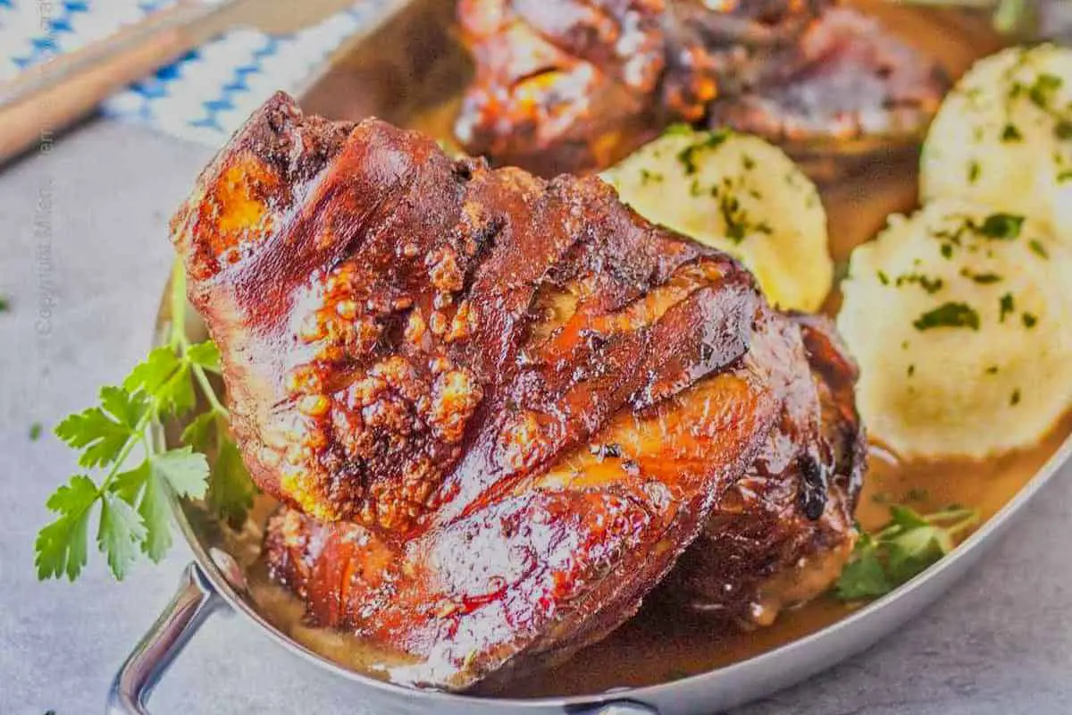 7. Schweinshaxe (German Pork Hock) - Bavarian food