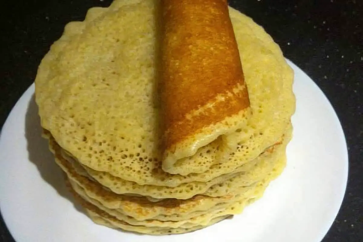 9. Baghrir (Algerian Traditional Crumpet)