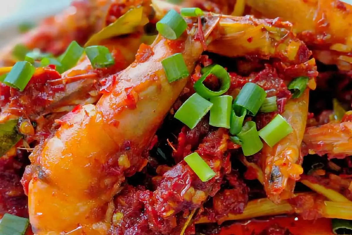 9. Sambal Udang - Brunei food