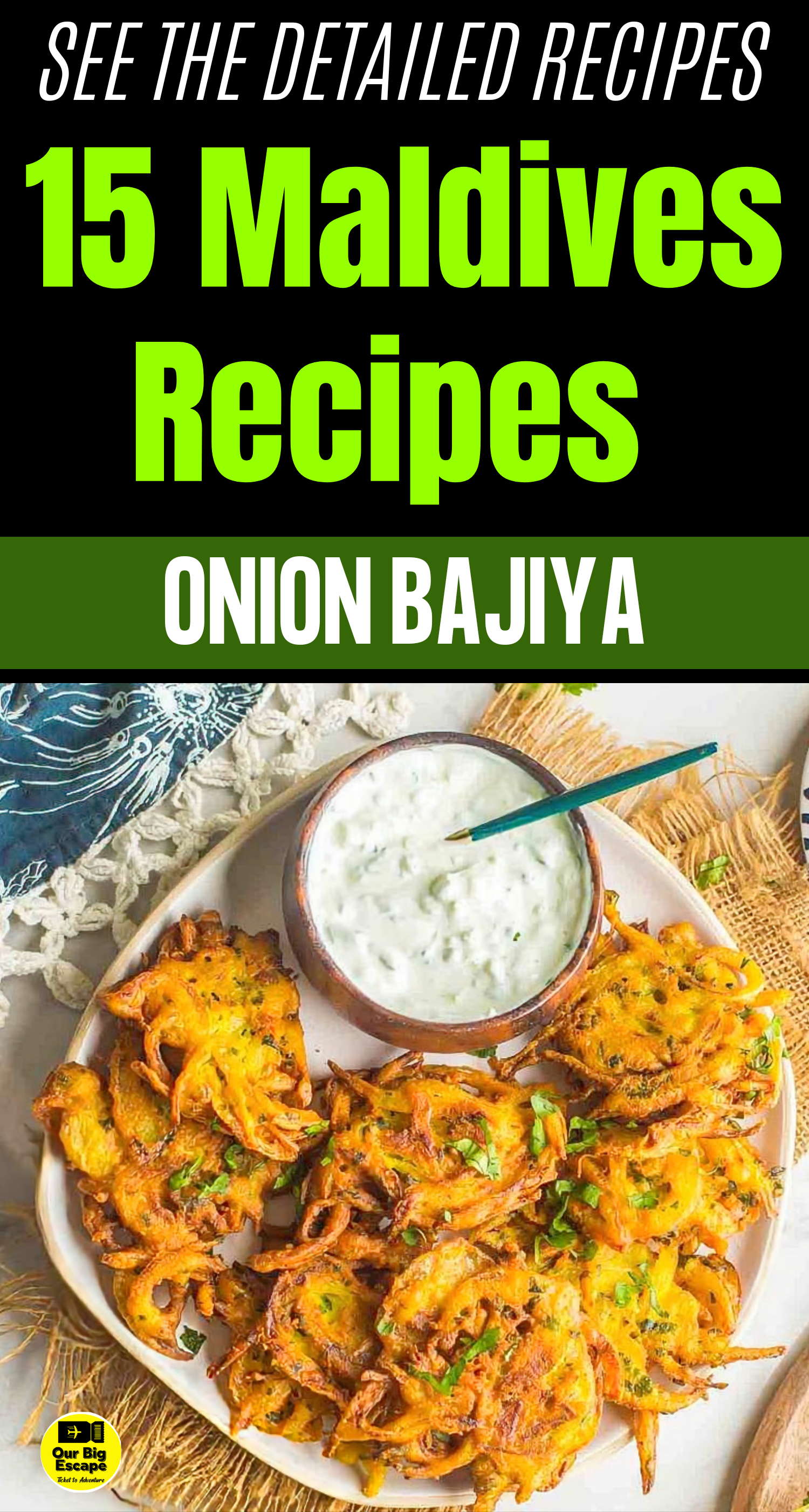 15 Maldives Recipes - Onion Bajiya