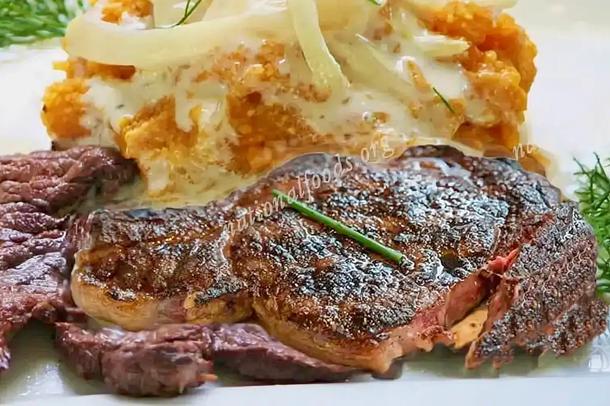 1. Karoo Roast Ostrich Steak - Eswatini Recipes