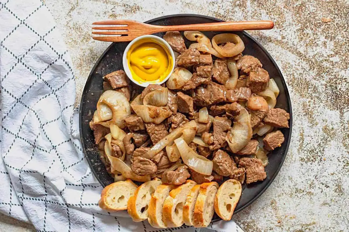 10. Steak and Onions AKA Afra or Dibi