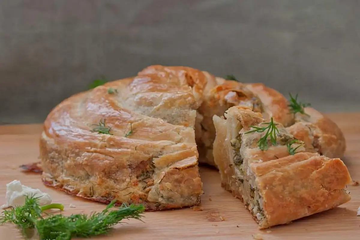 12. Moldovan Pie With Bryndza Cheese