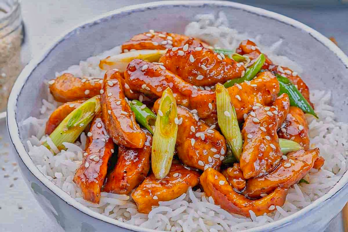 12. Mongolian Chicken Recipe