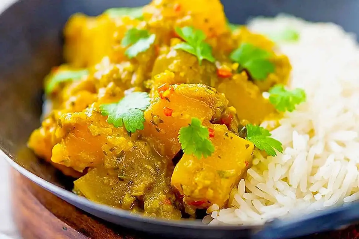 18. Pumpkin Curry with Mint & Tamarind