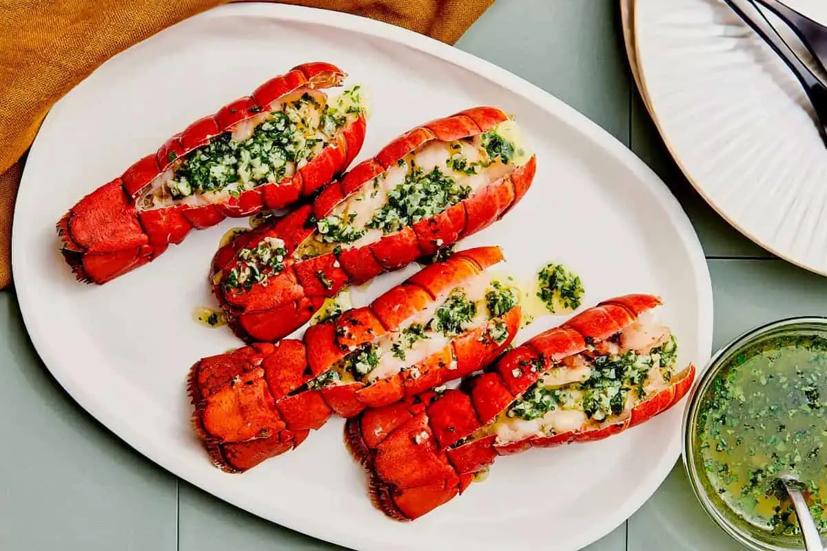 2. Baked Lobster Tails - Kiribati Recipes