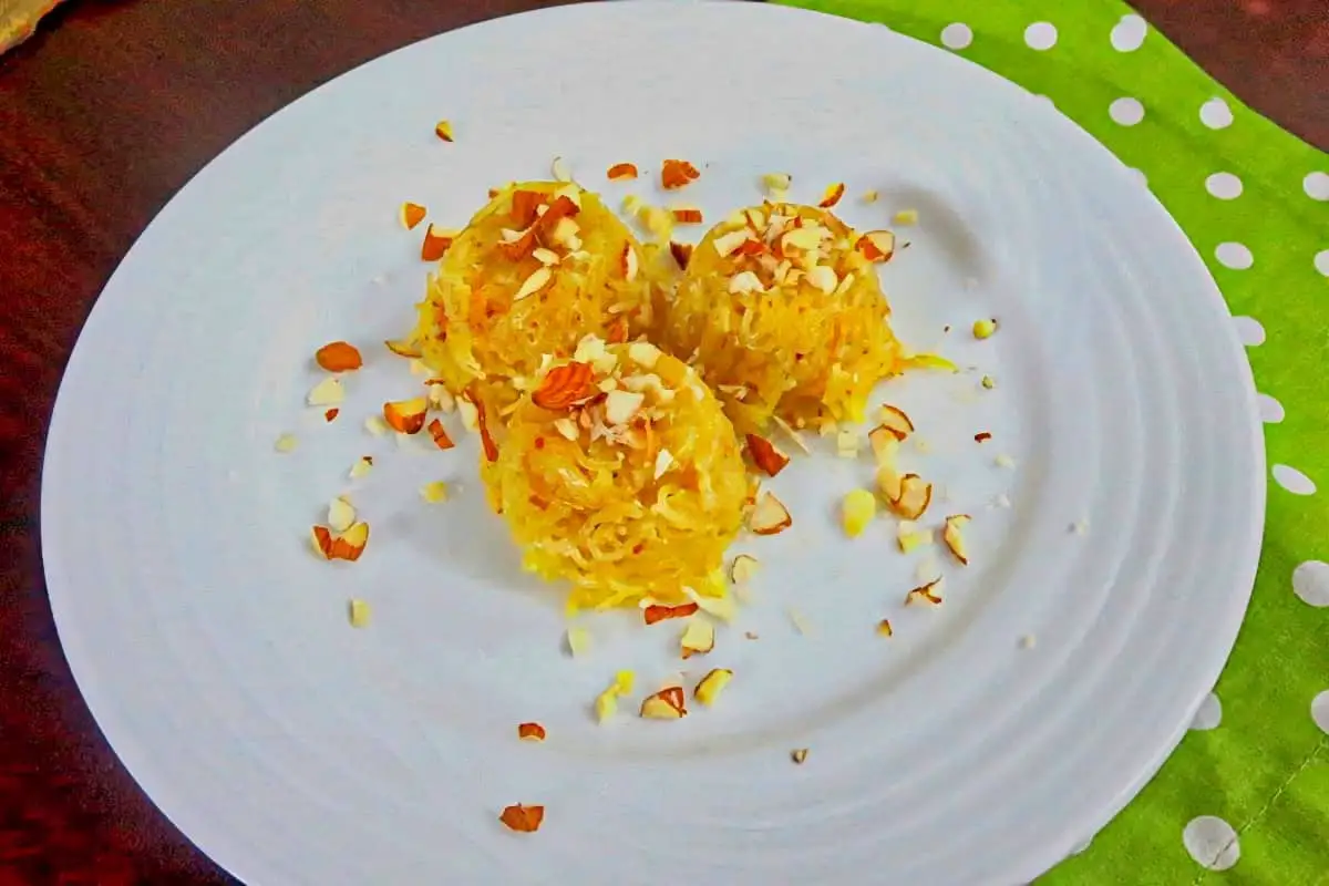 3. Halawet Ahmad (Omani Noodle Dessert)