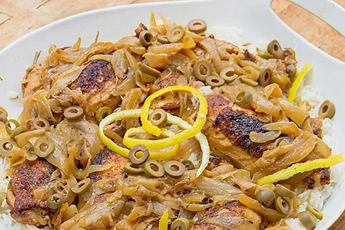 3. Senegalese Chicken Yassa (Chicken Stew)