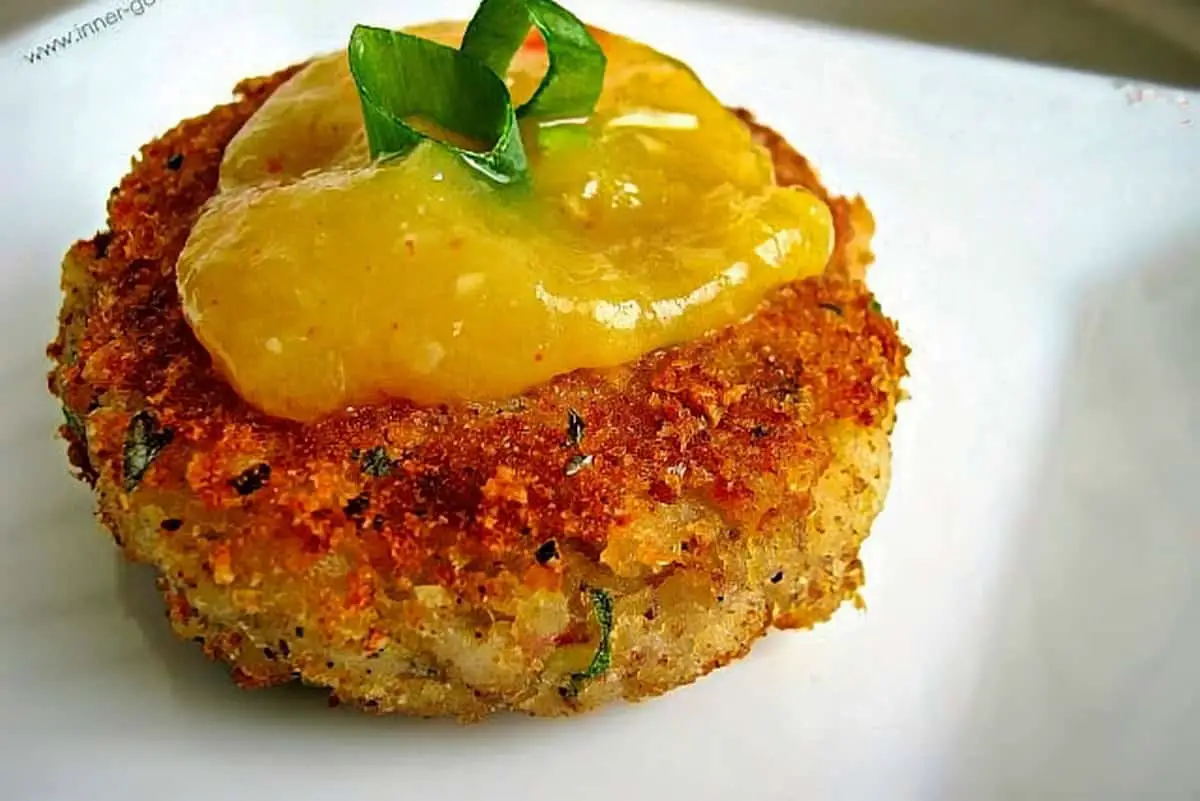 5. Guyanese Fish Cakes With Mango Sour