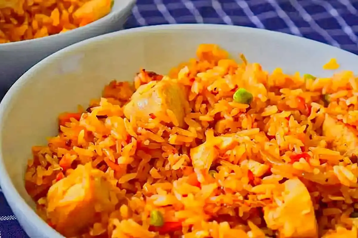 5. Ivorian Jollof Rice - Ivory Coast Recipe