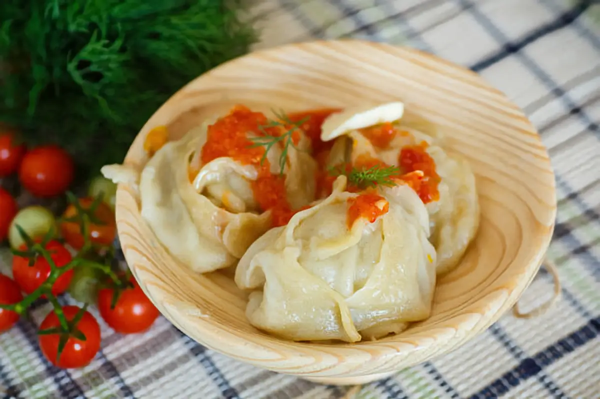 6. Manti - Kazakh Recipes