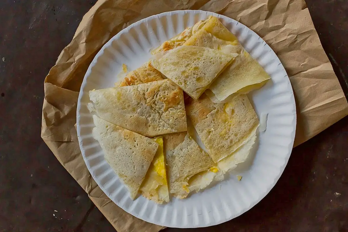 8. Omani Egg and Cheese Flatbreads