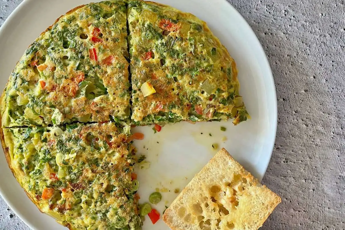 9. Vegetarian Ejja (Libyan Frittata)