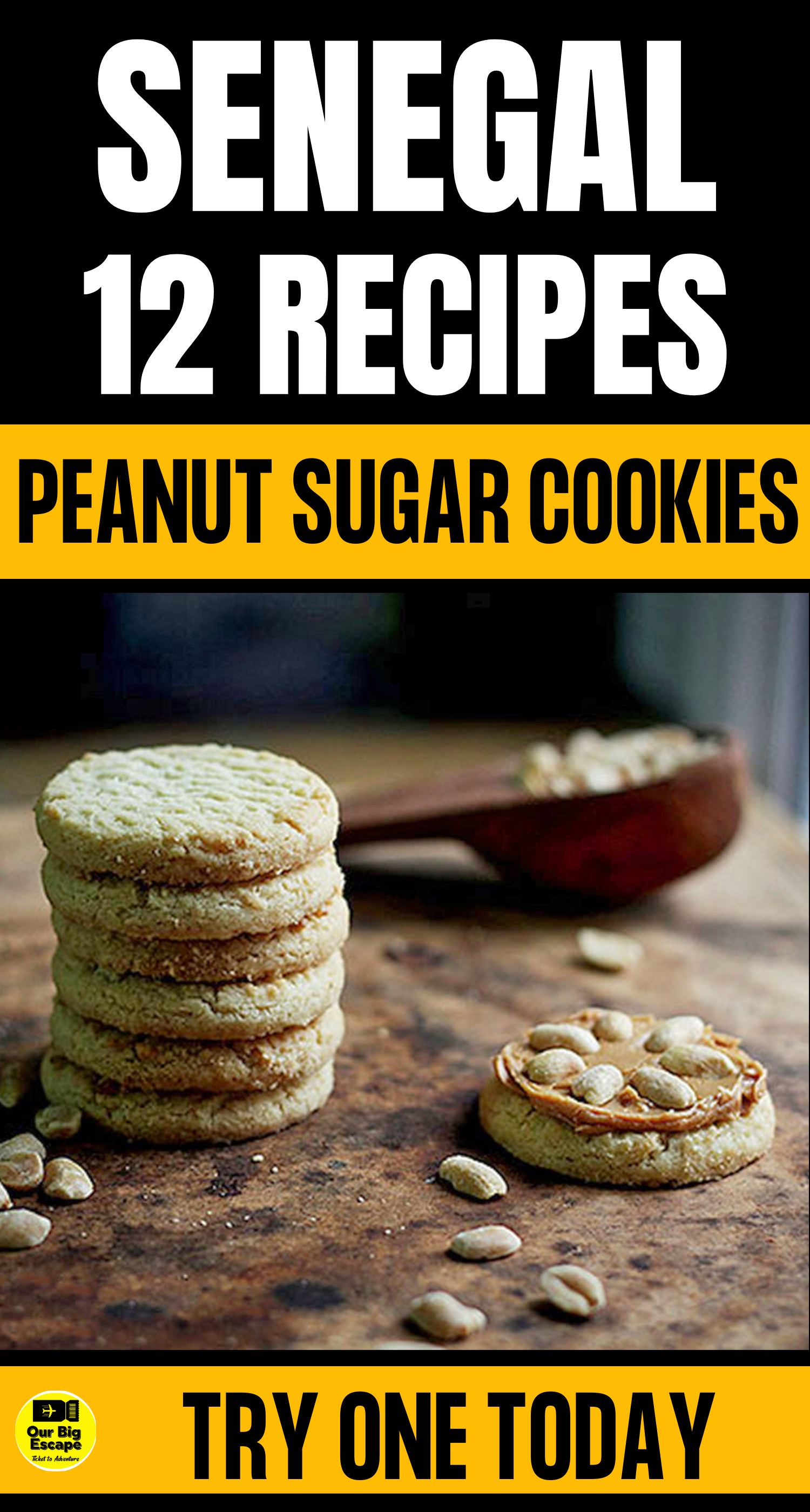 12 Senegalese Recipes - Senegal’s PB & Peanut Sugar Cookies