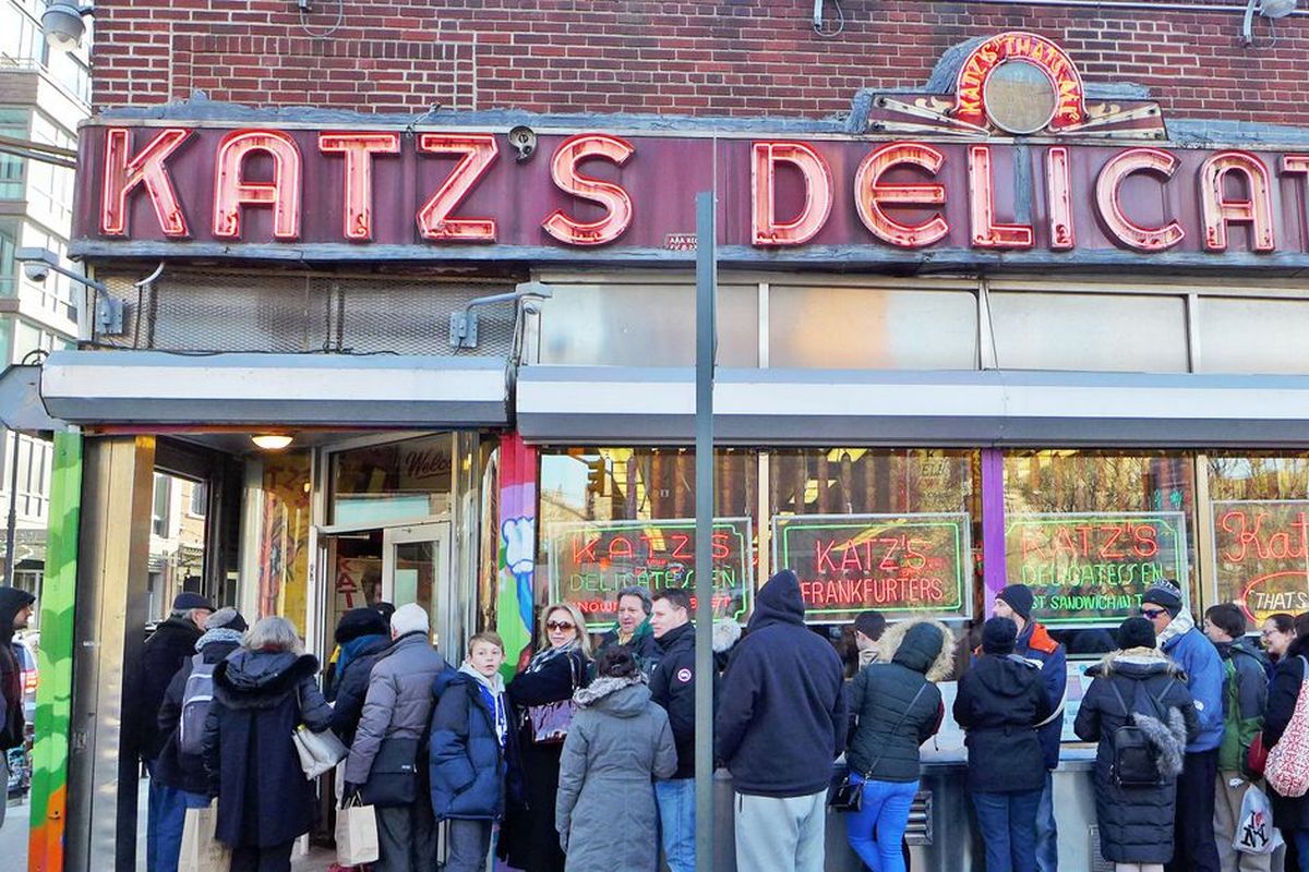 1. Katz's Delicatessen - Deli Restaurants in New York City