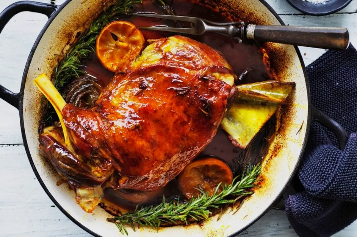 10. Tunisian Slow-cooked Lamb with Rosemary