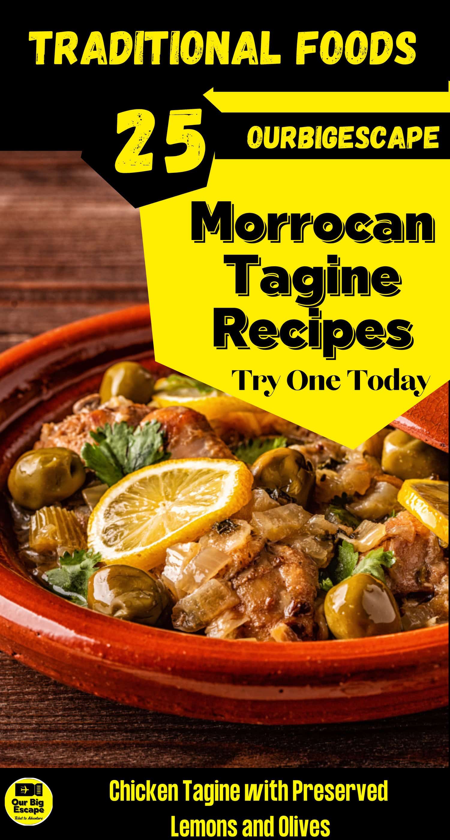 Chicken Tagine with Preserved Lemons and Olives